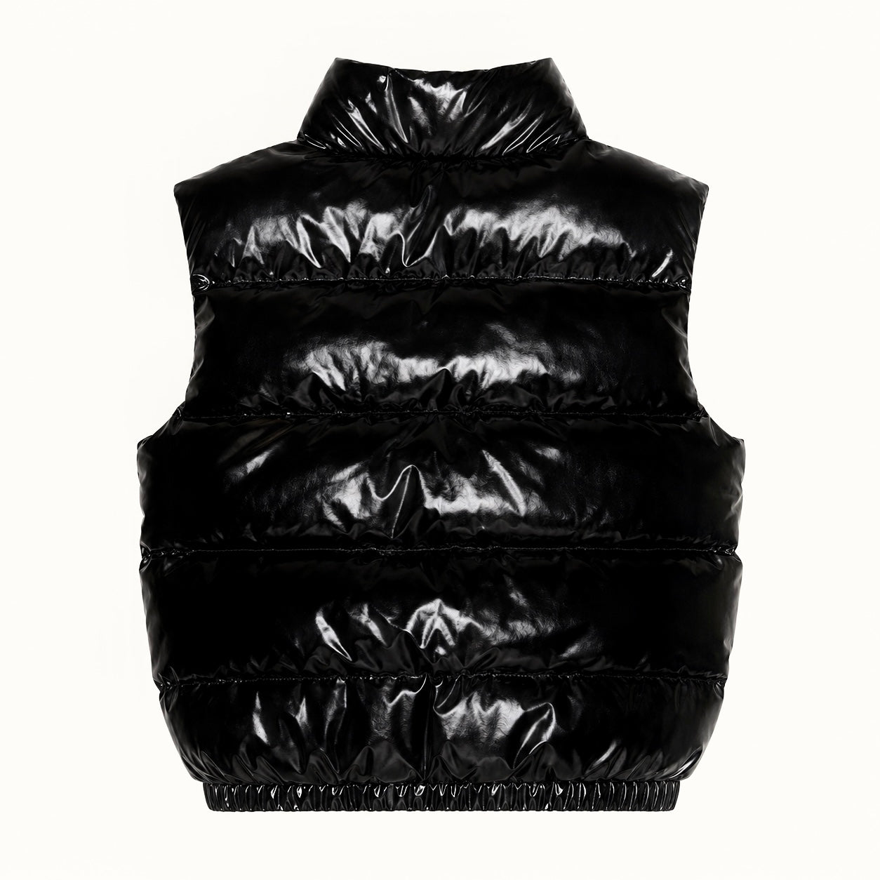 Chaleco Mujer Engomado Negro