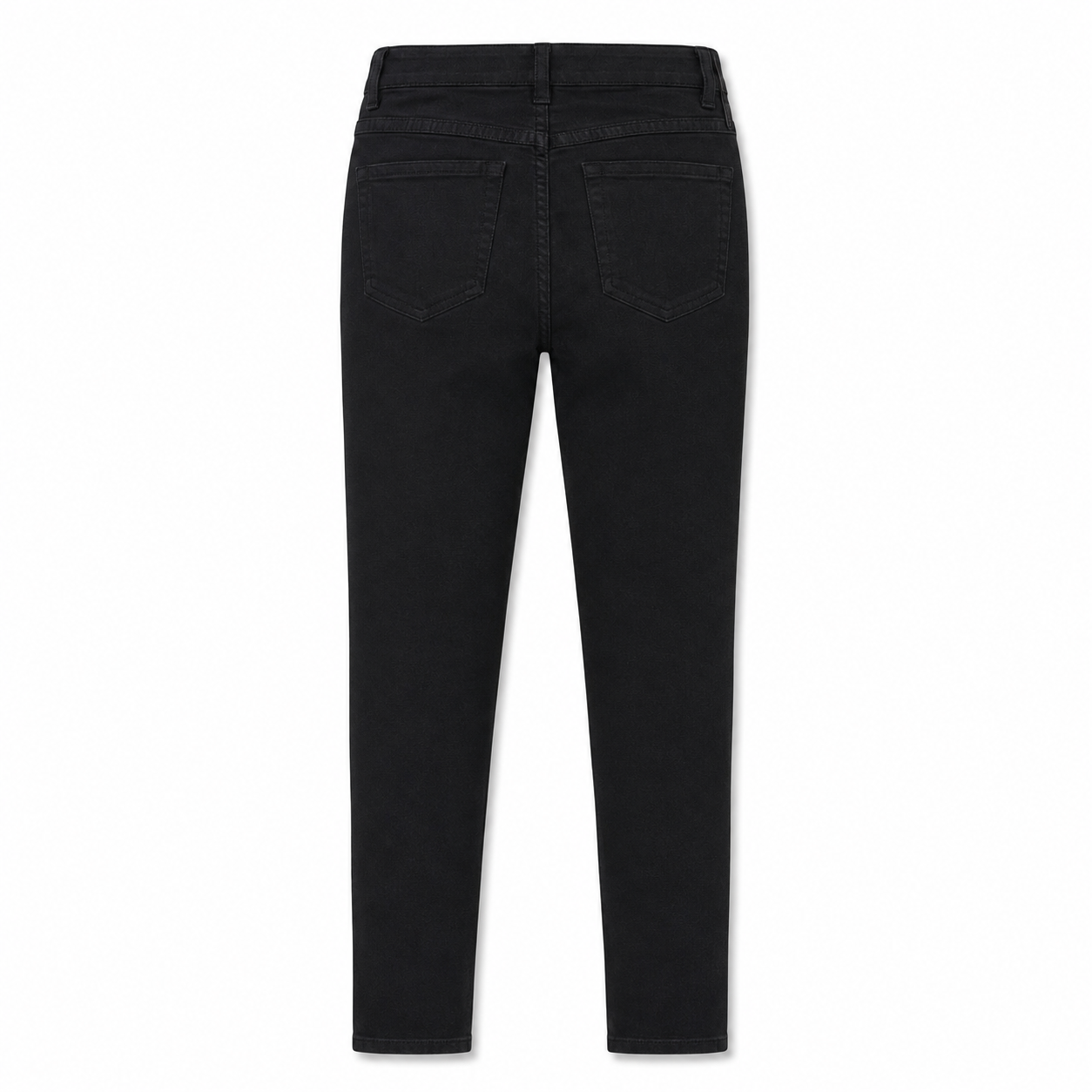 Pantalón Chupín Elastizado Negro Mujer