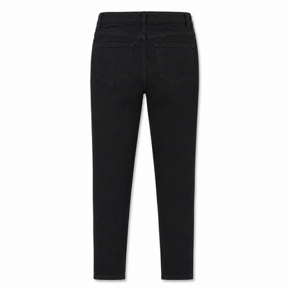 Pantalón Chupín Elastizado Negro Mujer