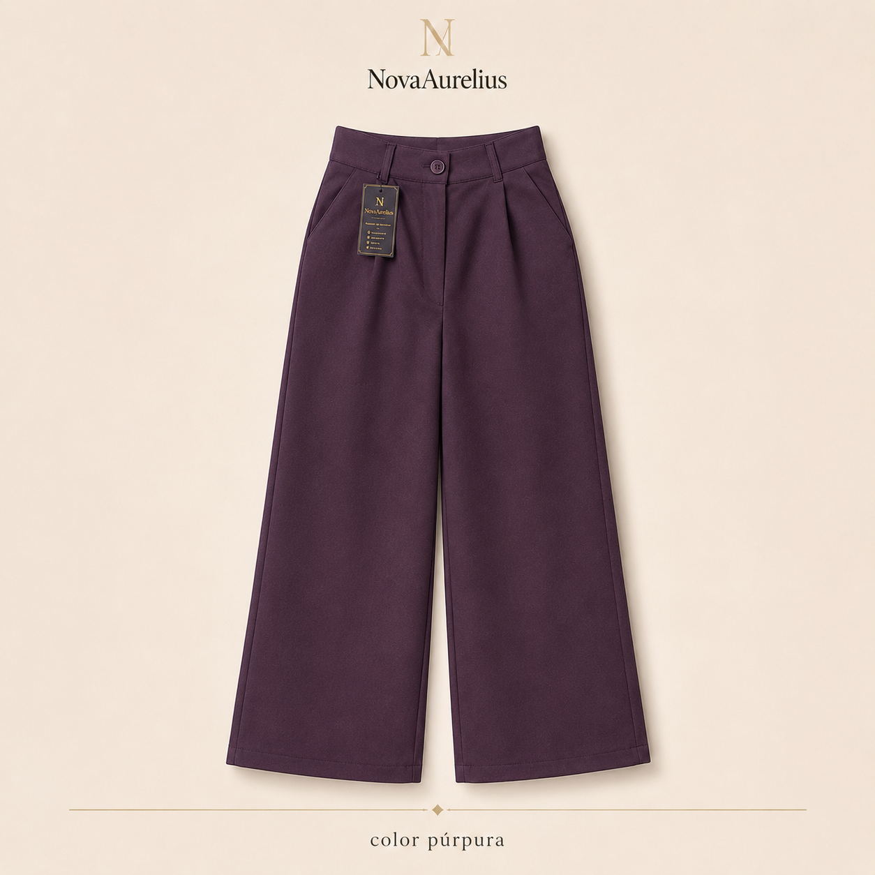 Pantalón Palazzo Sastrero de Mujer