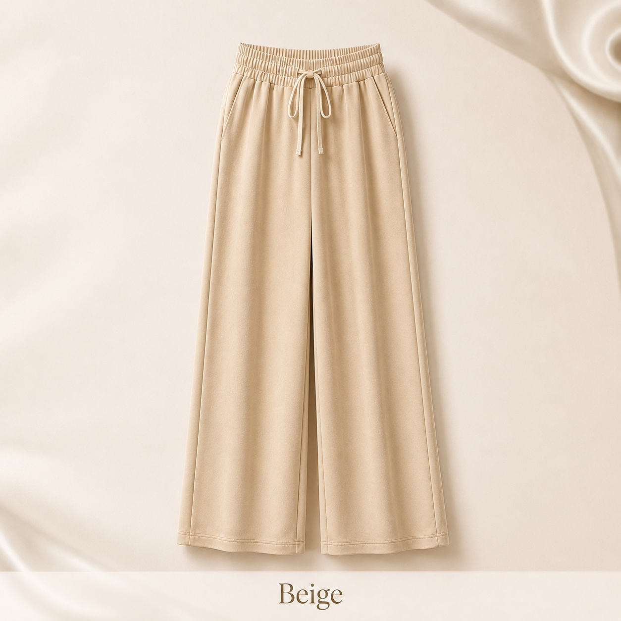 Pantalón Mujer Wide Leg Premium – Beige, Marrón y Combinados