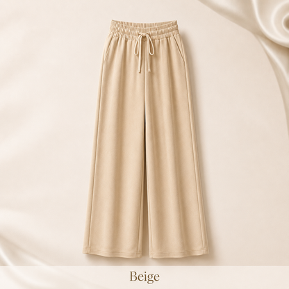 Pantalón Mujer Wide Leg Premium – Beige, Marrón y Combinados