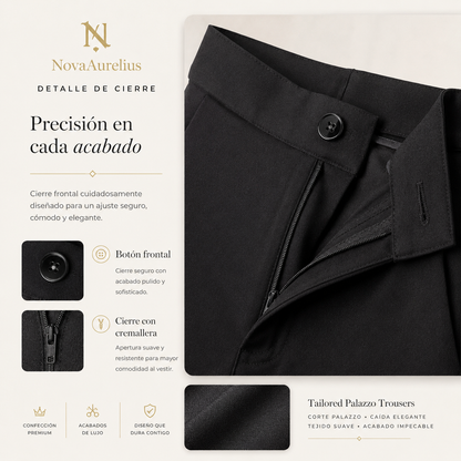 Pantalón Palazzo Sastrero de Mujer
