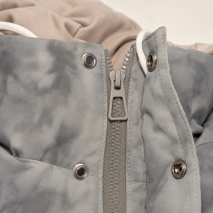 Chaleco hombre con capucha desmontable